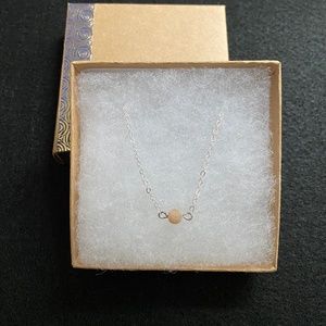 NATURAL MOONSTONE NECKLACE!